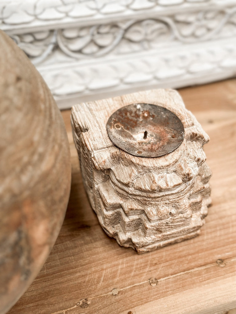 Antique Candle Holder - BHM HomeCandle