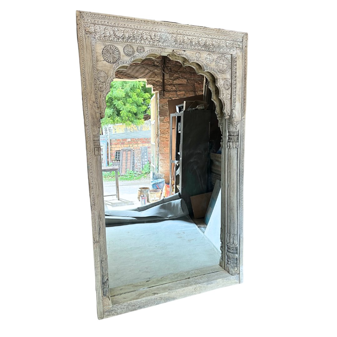 Antique Door Frame Mirror - BHM Home