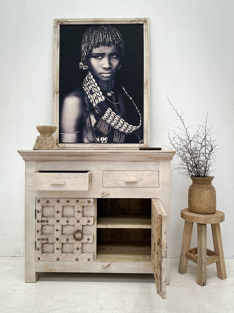 Indian Cupboard With Draws - BHM Home