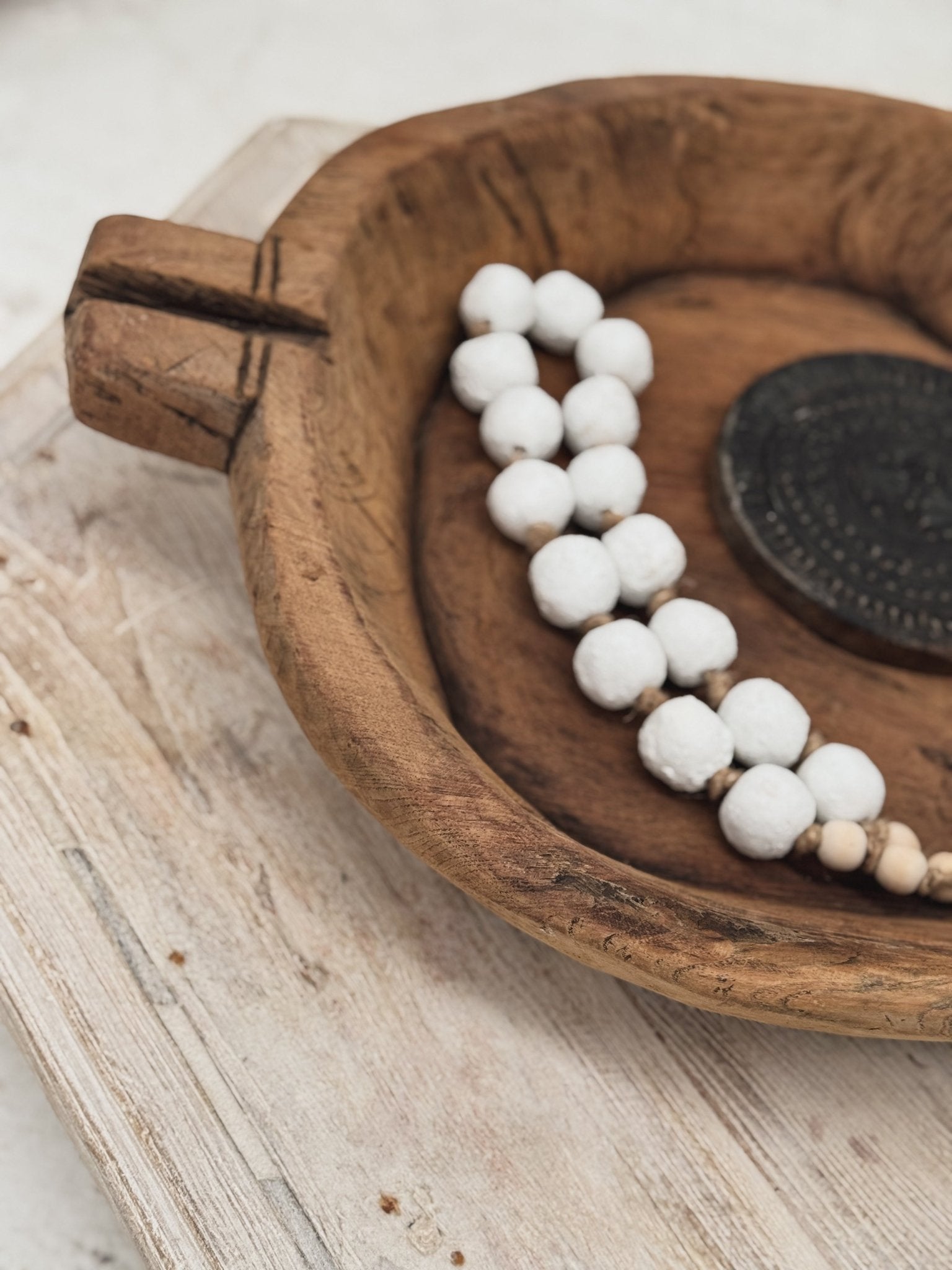 Oversized Antique Bowl 2 - BHM HomeBoards Bowls and Trays