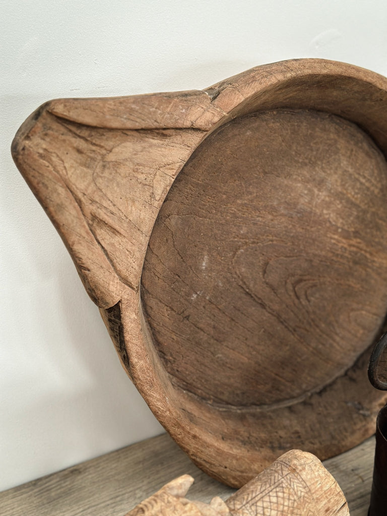 Oversized Antique Bowl - BHM HomeBowls and Trays