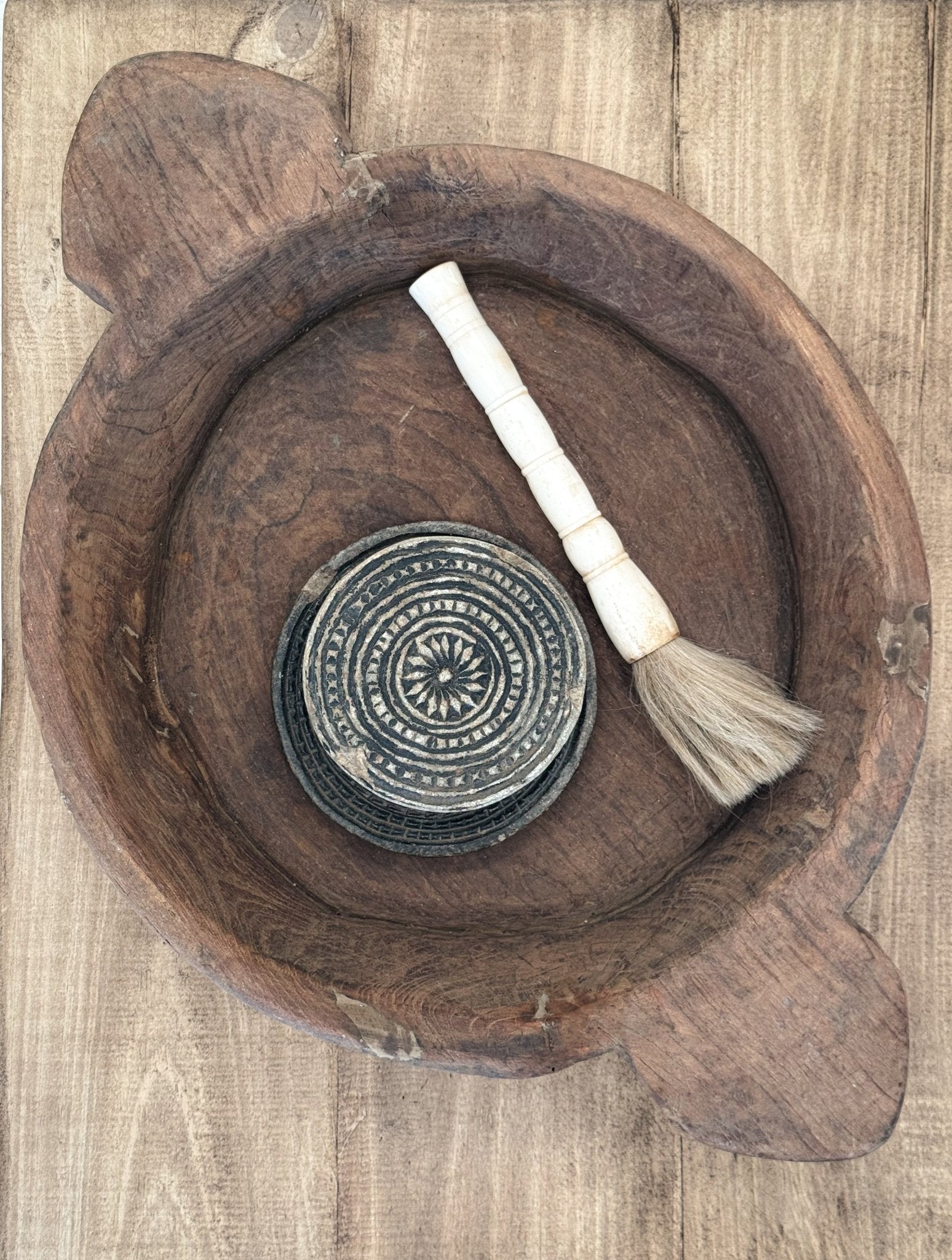 Oversized Antique Bowl - BHM HomeBowls and Trays