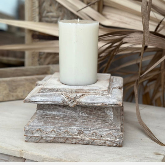 Pillar Base Candle Holder - BHM HomeCandle