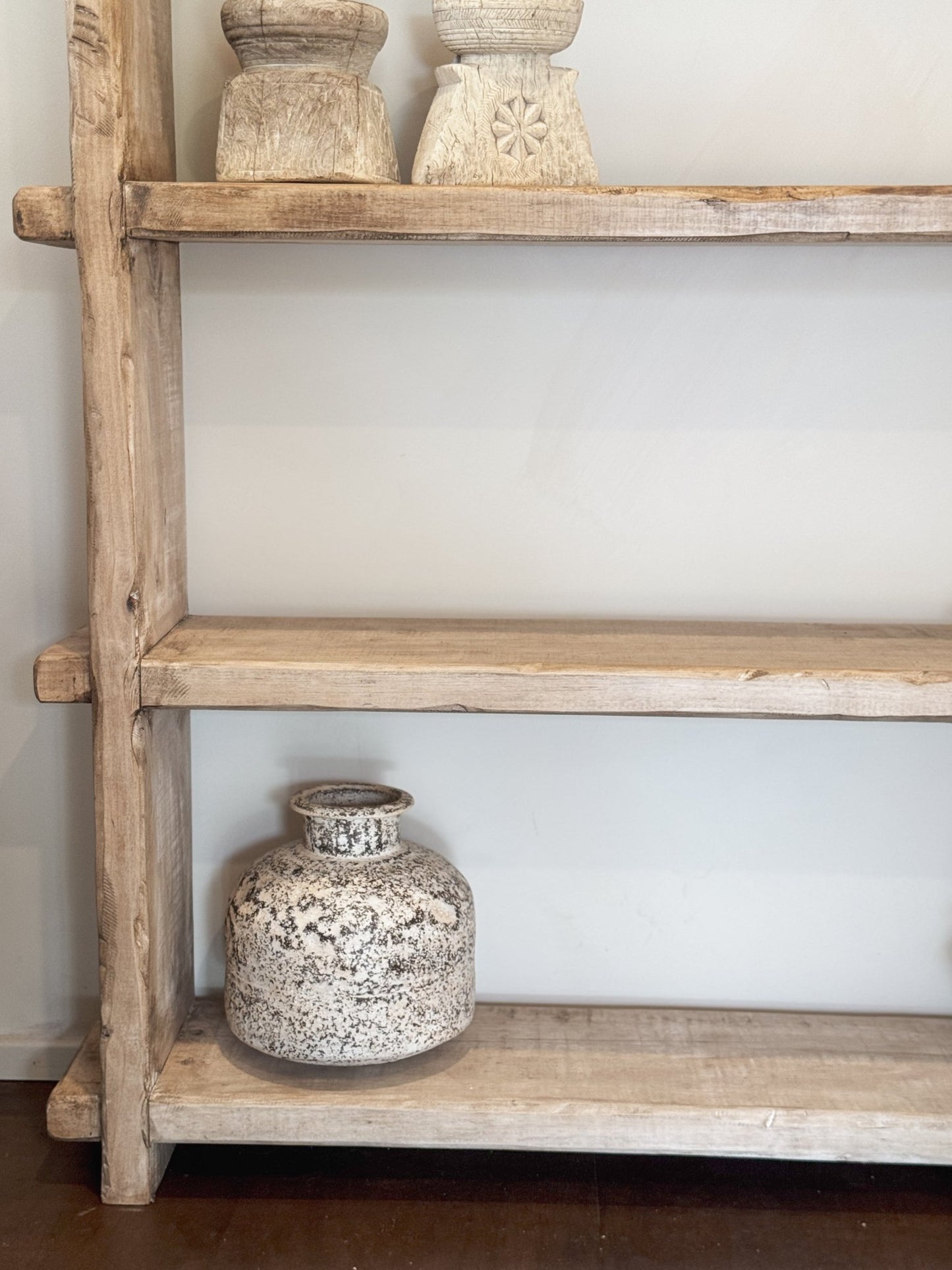 Rustic Wooden Bookshelf - BHM Home