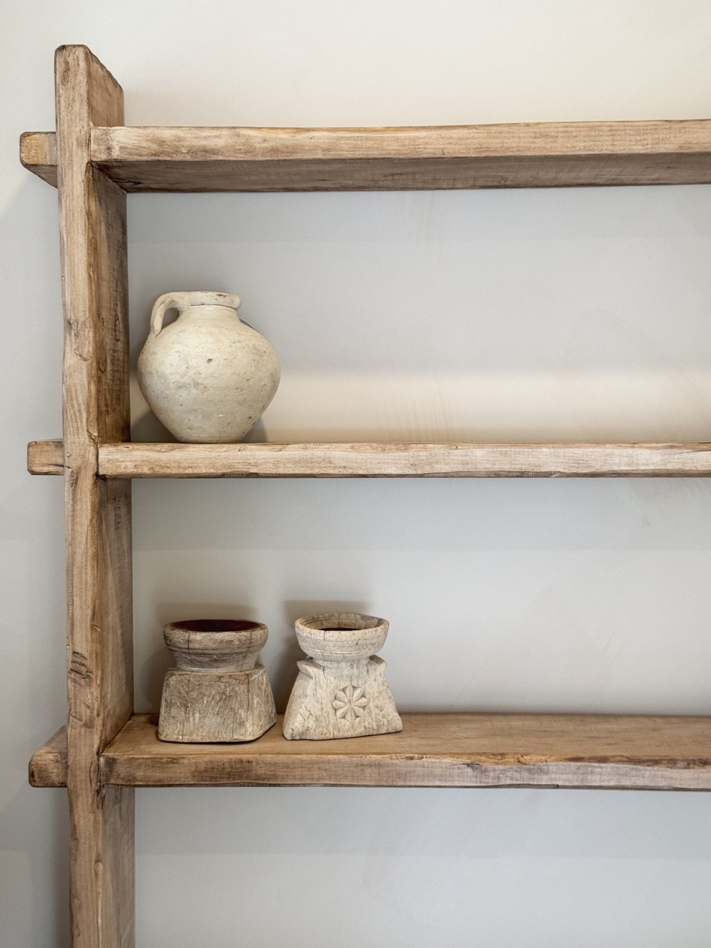 Rustic Wooden Bookshelf - BHM Home