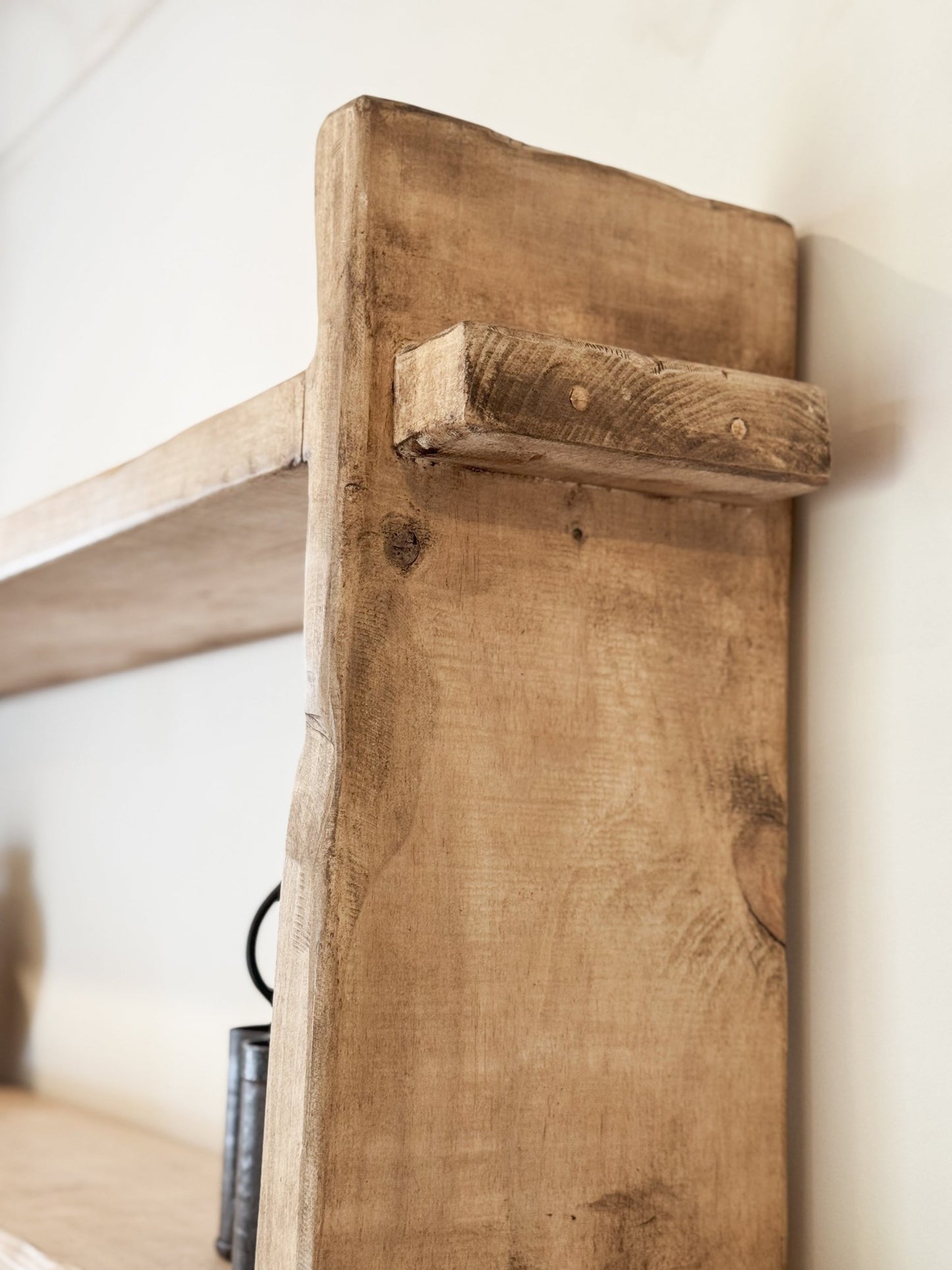 Rustic Wooden Bookshelf - BHM Home