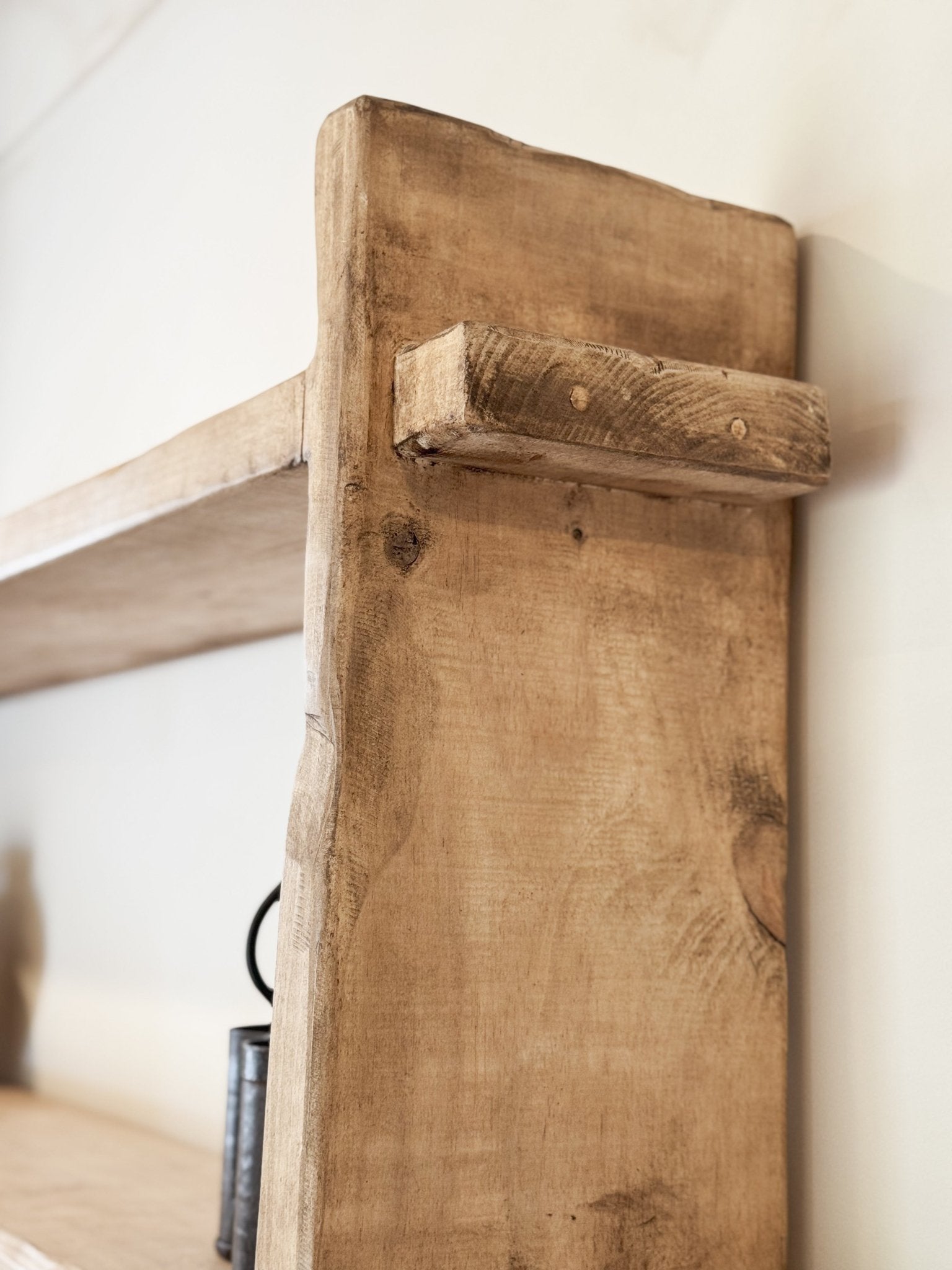 Rustic Wooden Bookshelf - BHM Home