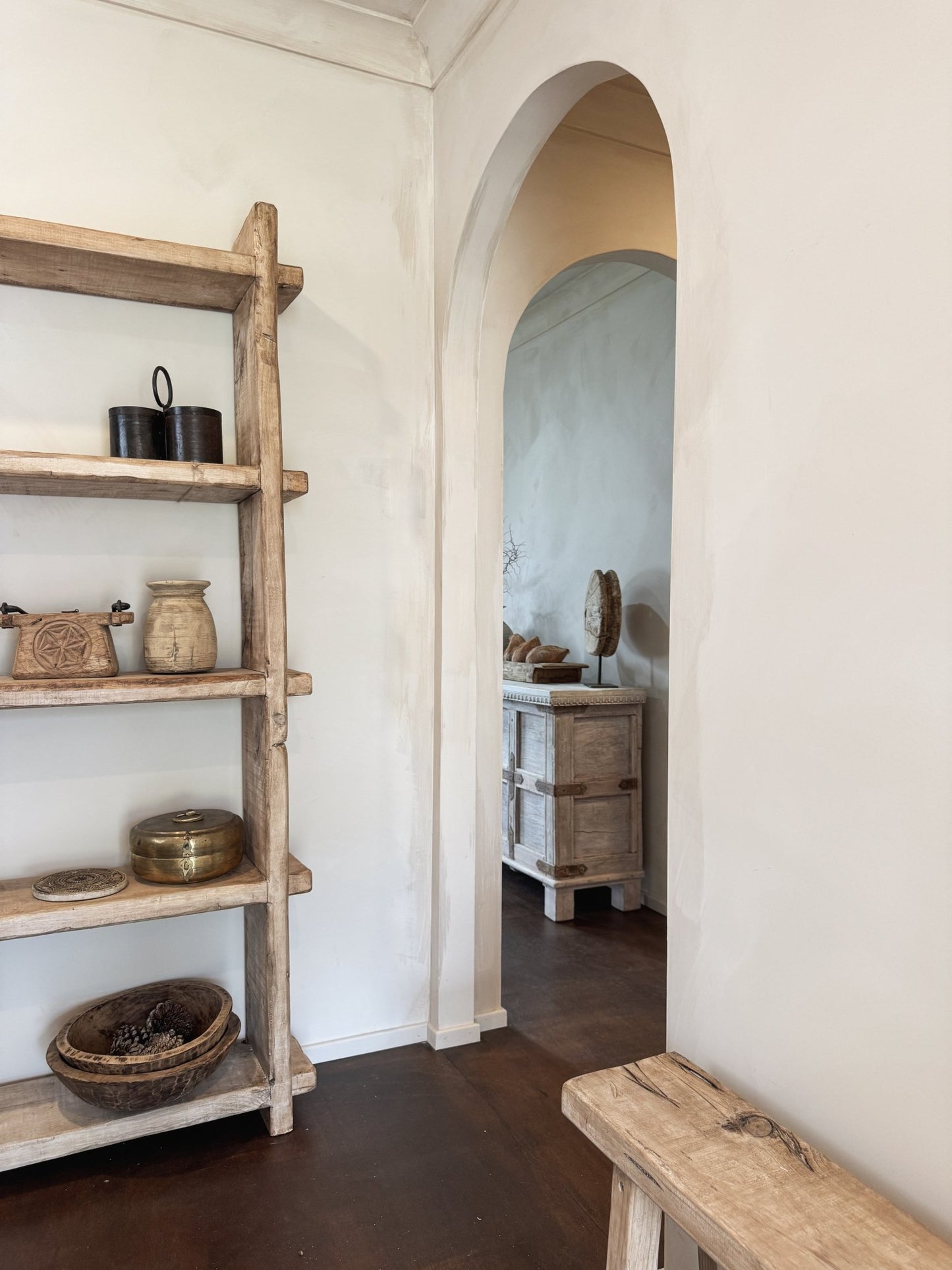 Rustic Wooden Bookshelf - BHM Home