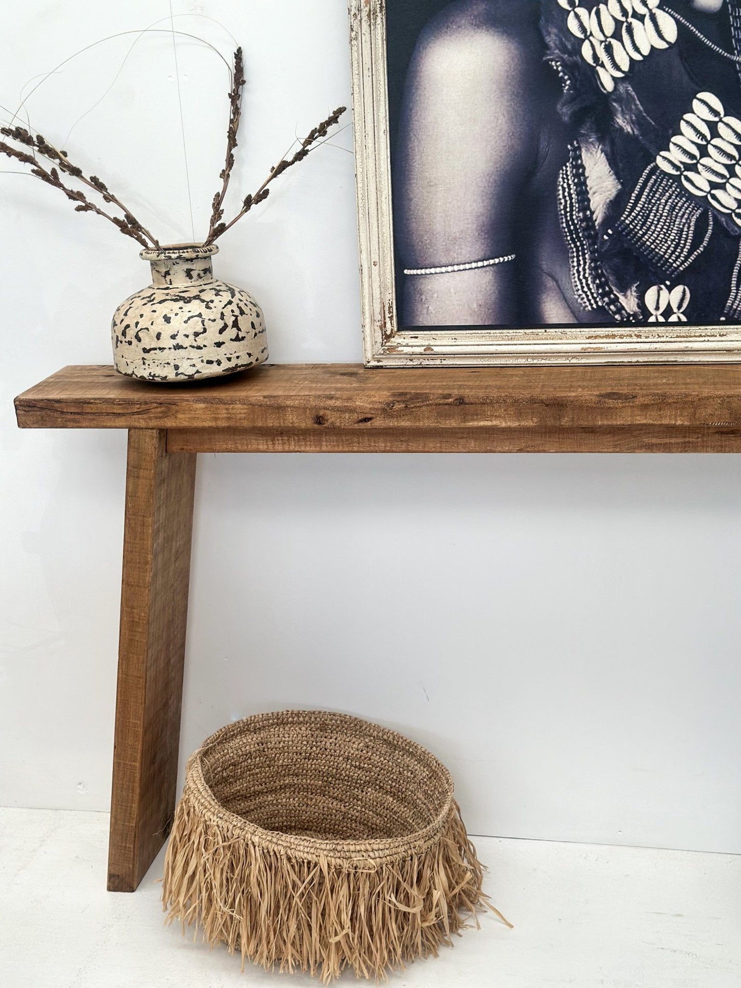 Rustic Wooden Console - BHM Home