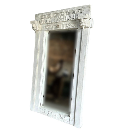 Sundar Mirror Whitewash - BHM Home