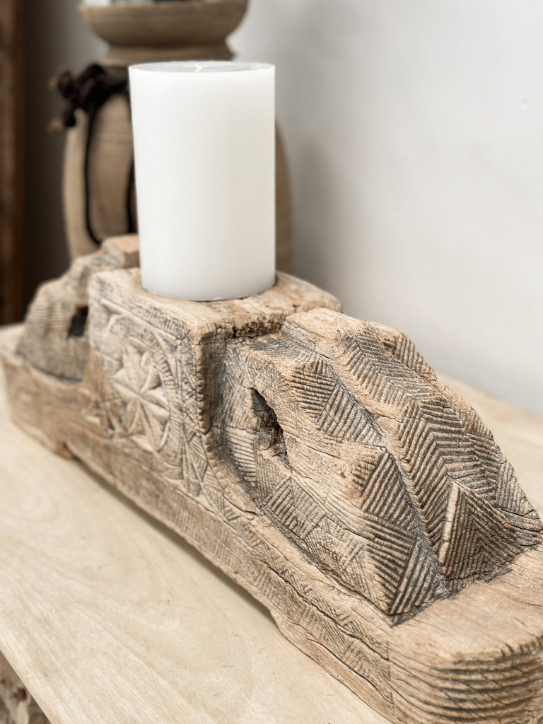 Vintage Candle Pillar - BHM HomeCandle