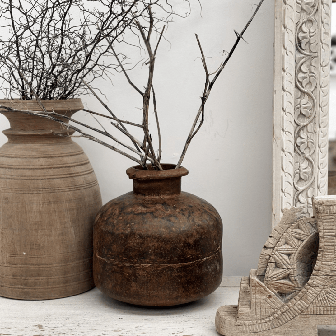 Vintage Iron Vessel - BHM Home