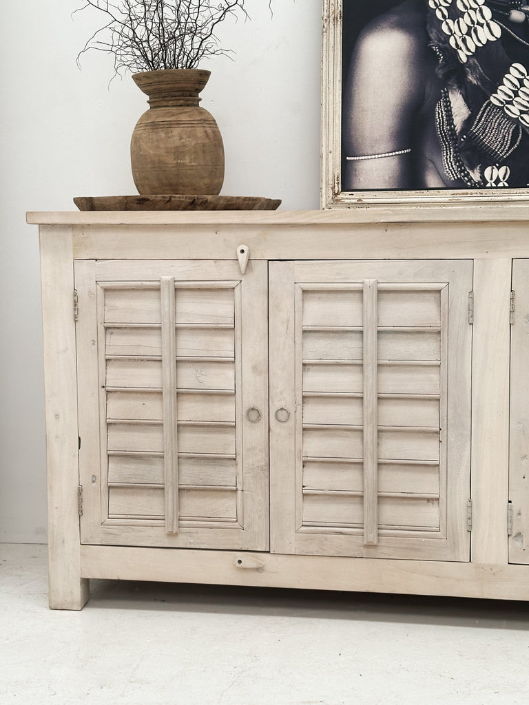 Vintage Shutter Sideboard - BHM Home