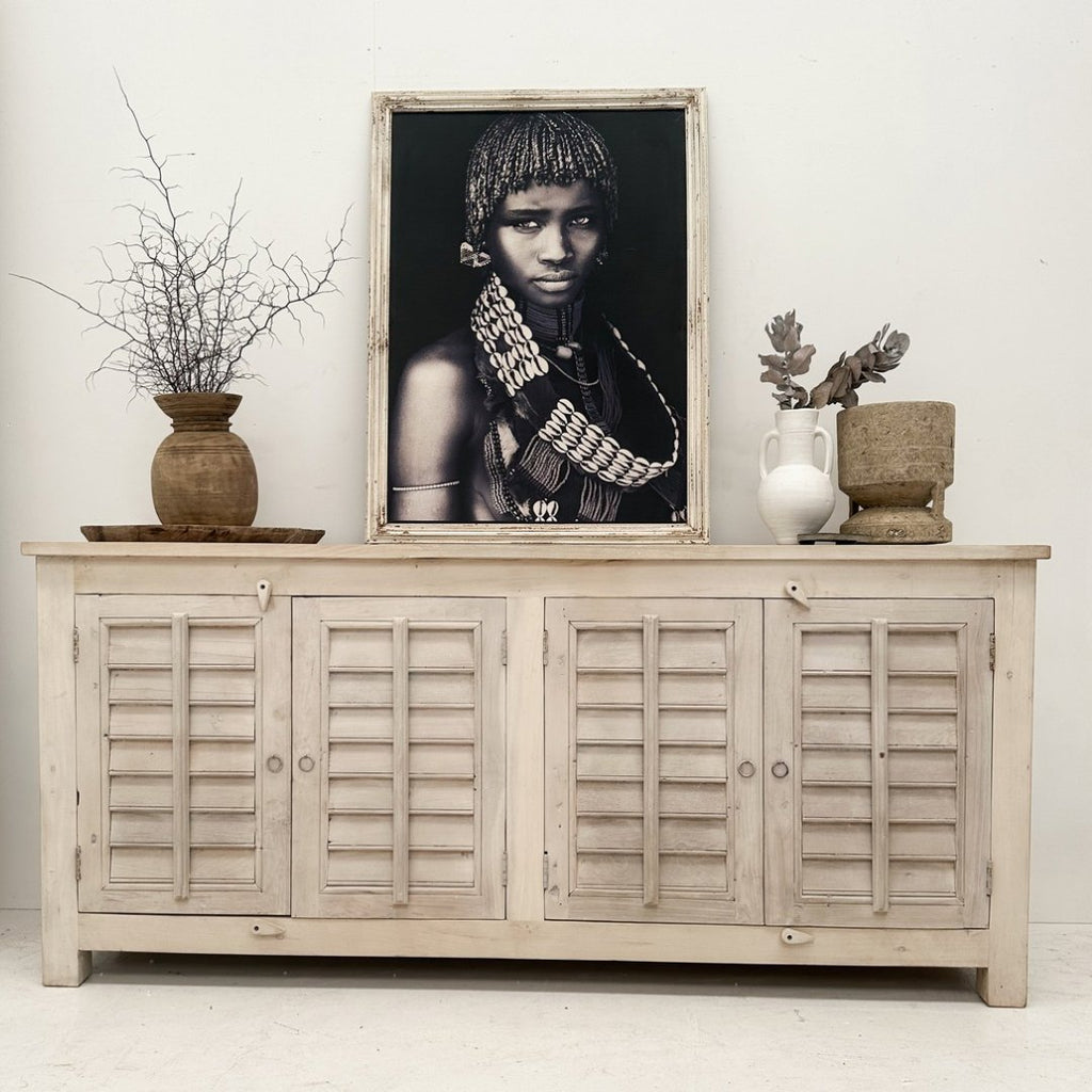 Vintage Shutter Sideboard - BHM Home