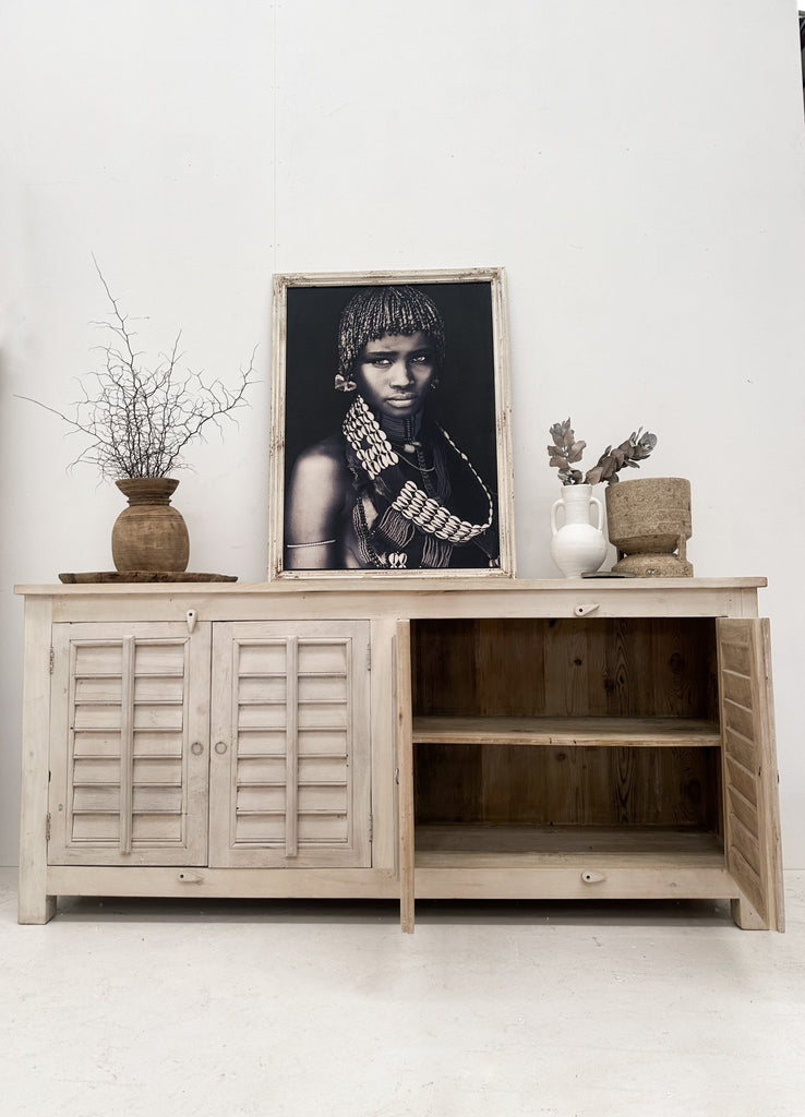 Vintage Shutter Sideboard - BHM Home